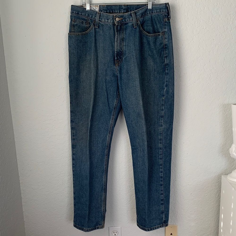John B.Stetson Dark Blue Straight Leg Men’s Jeans Size 36/30